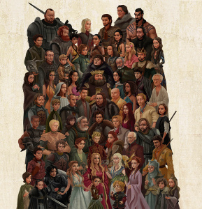 Коллекция персонажей Игры престолов