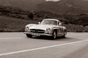 Mercedes-Benz в итальянской исторической гонке
