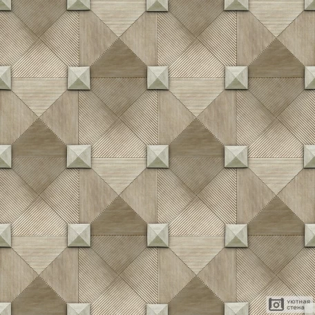 3D фон с квадратами и треугольниками