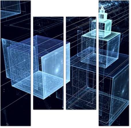 3D визуализация кубов