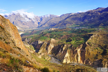 Перу Горы Arequipa