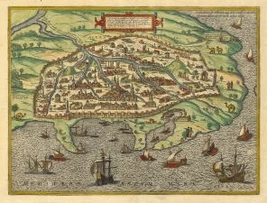 Георг Браун и Франц Хогенберг - Александрия. 1575 год