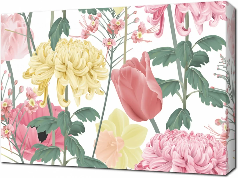 Нежные бутоны растений