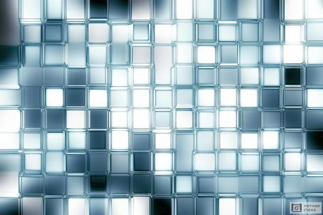 3D стена из квадратов