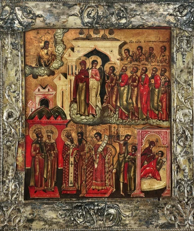 Икона Б.М. Покров, ок.1820 г.