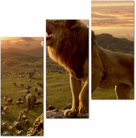 Король лев и жители саванны