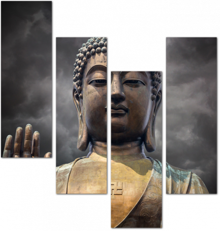 Статуя большого Будды в Гонконге