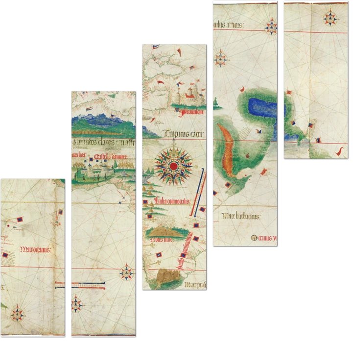 Планисфера. 1502 год