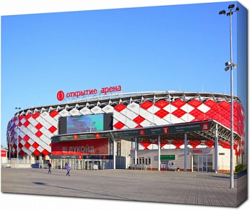 Вид на стадион Спартака "Открытие Арена"