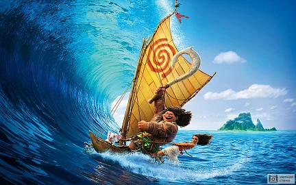 Приключения Моаны на волнах