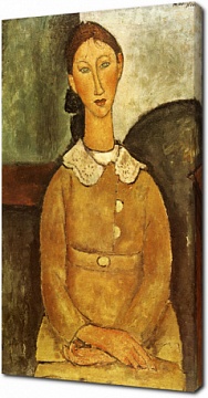 Амедео Модильяни - Девушка в желтом платье
