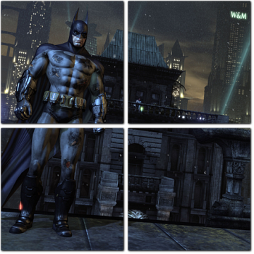 Бэтмен из компьютерной игры