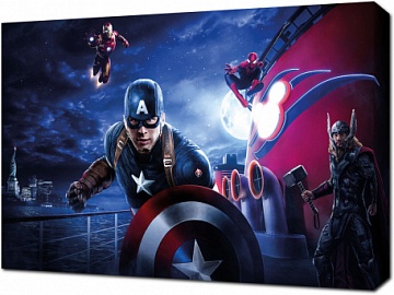 Капитан Америка и другие Мстители