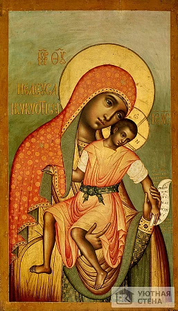 Симон Ушаков. Б.М. Елеуса Киккская, 1668 г.