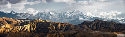 Фотообои Головокружительная панорама гор