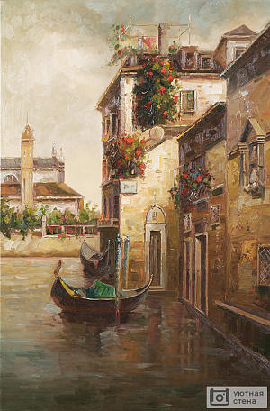 Лодки вечерней Венеции