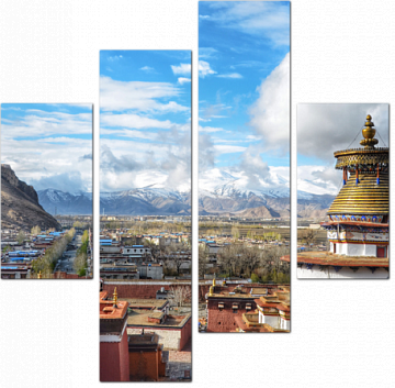 Ступа Кумбум. Тибет