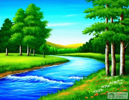 Река и лес