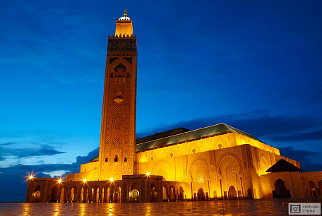Фотообои Мечеть Хасана II в Касабланке, Марокко, Африка