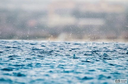 Падающие капли в воду
