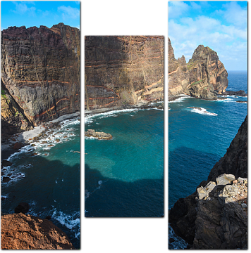 Головокружительный вид на залив Мадейра