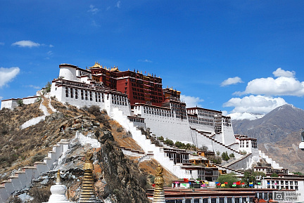 Фотообои Дворец Потала в Тибете