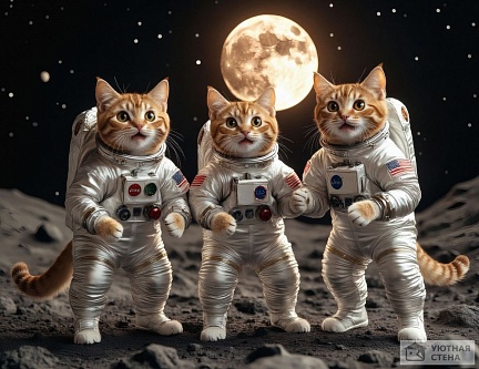 Коты-космонавты