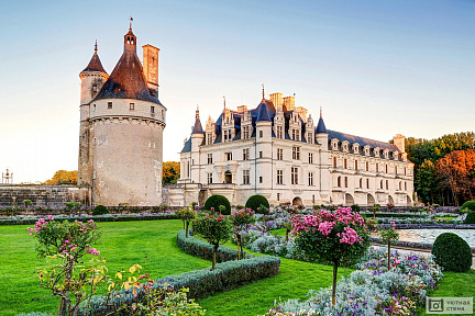 Фотообои Замок Шенонсо, Франция