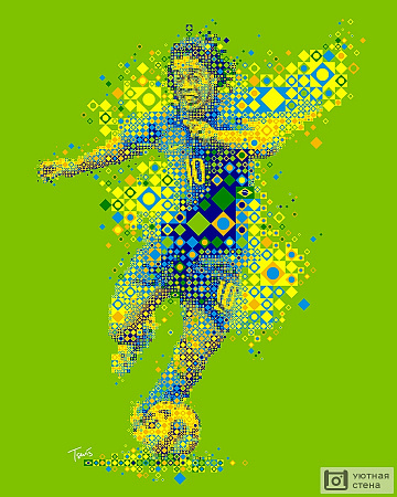 Рональдиньо (Ronaldinho) дизайн Charis Tsevis