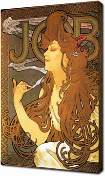 Рекламный плакат сигаретной бумаги Иов