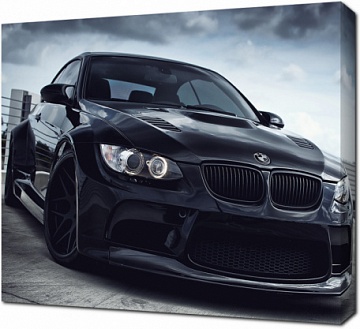 Шикарный чёрный BMW
