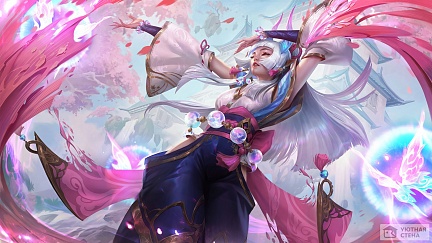 Spirit blossom Syndra - League of Legends