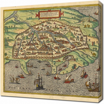 Георг Браун и Франц Хогенберг - Александрия. 1575 год