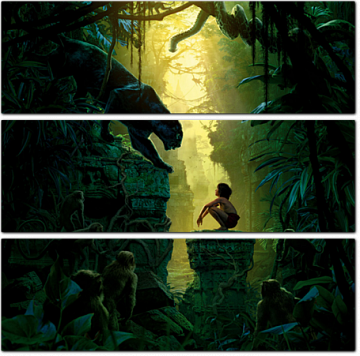Маугли в джунглях