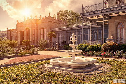 Фотообои Сад Воронцовского замка