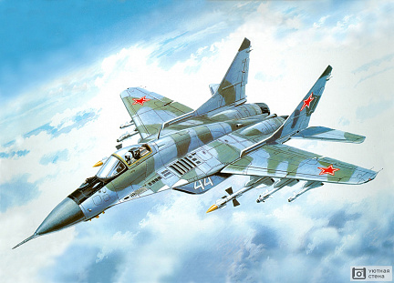 Рисованный МиГ-29