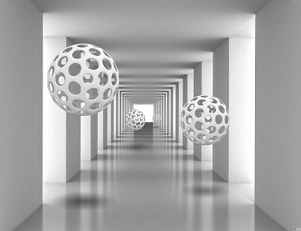 3D Шары с отверстиями