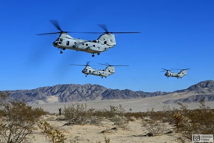 Самолет Boeing Vertol, CH-46