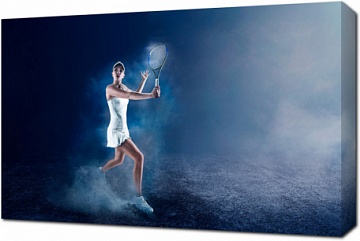 Теннисистка в тумане