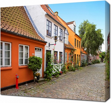 Старая улочка Дании