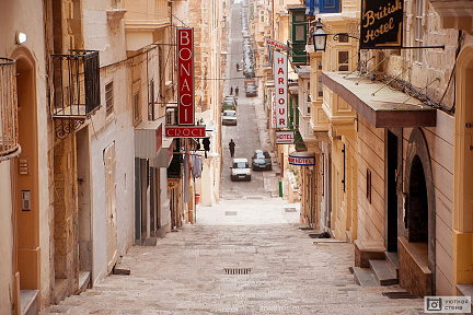 Старая улочки Мальты