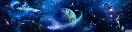 Космическая синева и звездные войны