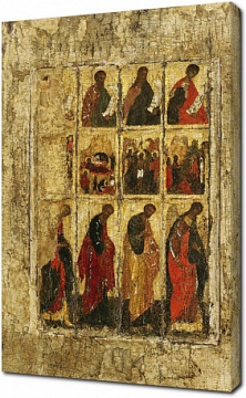 Святые из иконостаса, ок.1550 г.