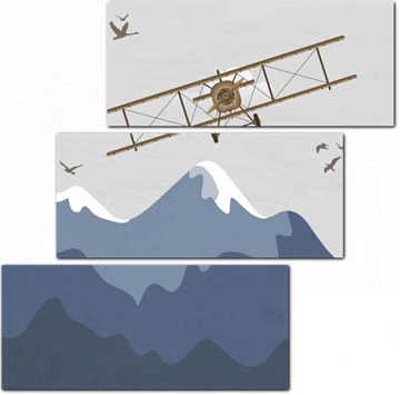 Самолеты над горами
