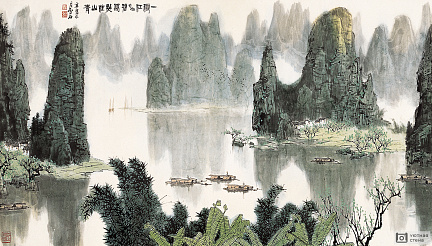 Фотообои Древние пейзажи Китая