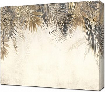 Листья пальмы из солнечного края