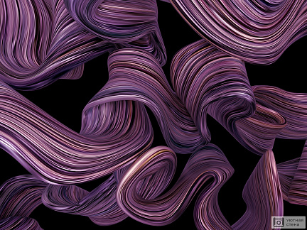 Абстрактный фиолетовый фон 3D