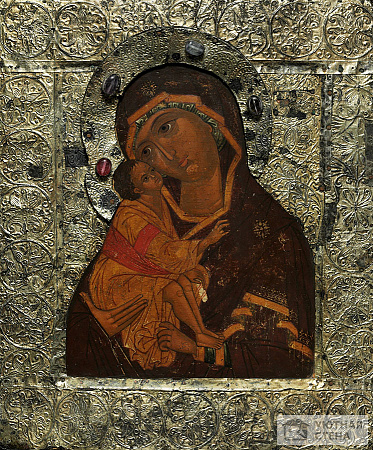 Икона Б.М. Донская, ок.1650 г.