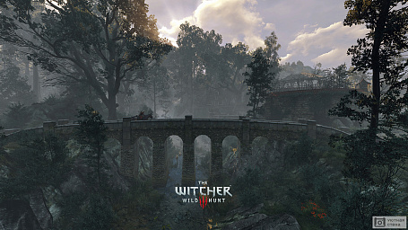 Старинный мост  из игры Ведьмак