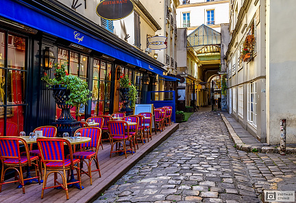 Фотообои Уличное кафе в Париже. Франция